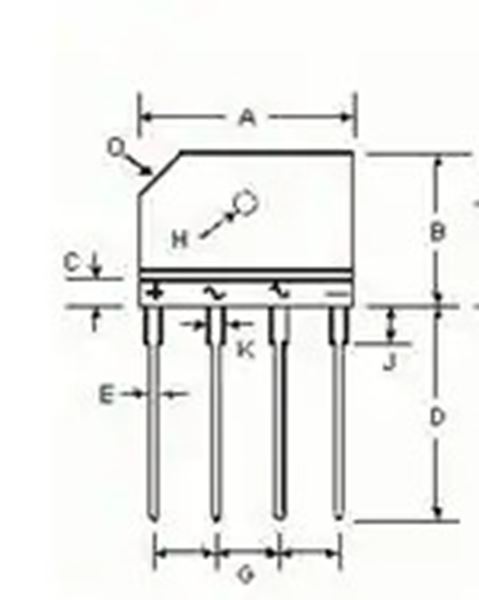 KBJ4005G Diodes Incorporated