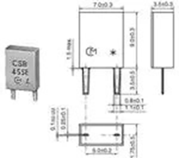 CSBLA1M00J58-B0 Murata Electronics