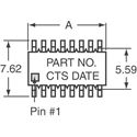 768143111GPTR13 CTS Electronic Components