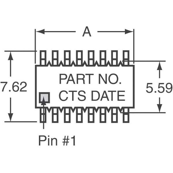 768143111GPTR13 CTS Electronic Components